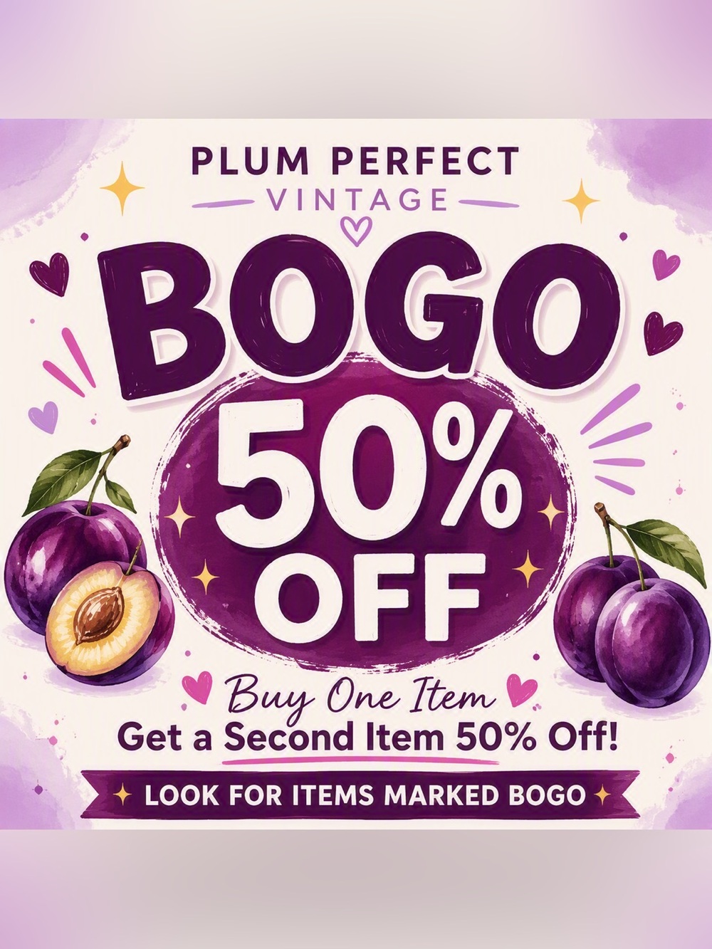 💜BOGO 50% OFF SALE - READ DETAILS💜